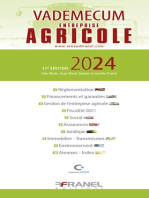 Vademecum de l'entreprise agricole: 17e édition
