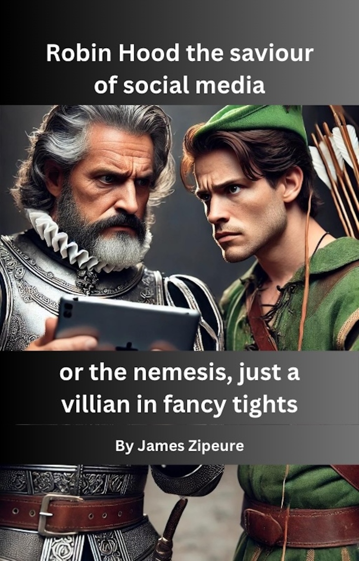 Robin Hood, the saviour of social media by James Zipeure, Canva design ...