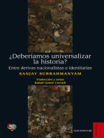 ¿Deberíamos universalizar la historia?: Entre derivas nacionalistas e identitarias
