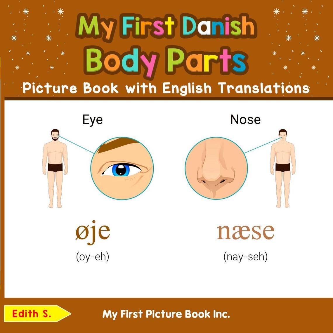 My First Danish Body Parts Picture Book with English Translations by ...