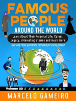 Famous People Around The World. VOLUME 09B: Famous People Around The World., #9.2