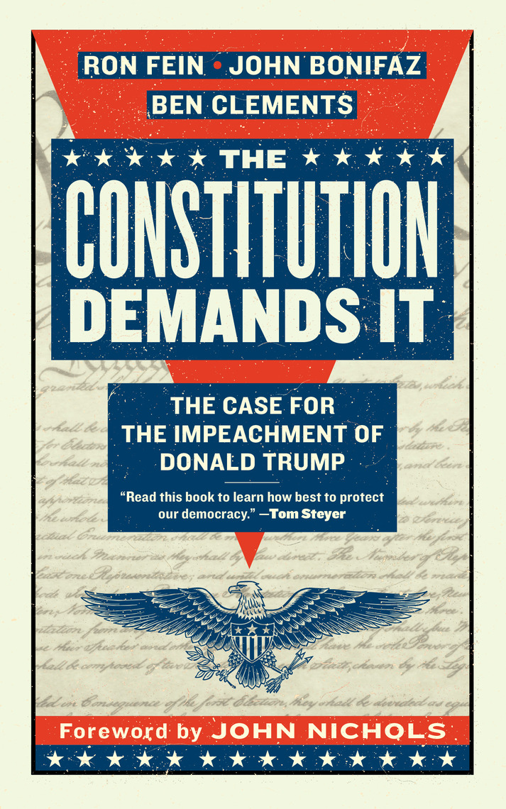 The Constitution Demands It by Ron Fein, John Bonifaz, Ben Clements ...