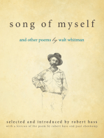 Song of Myself: And Other Poems by Walt Whitman