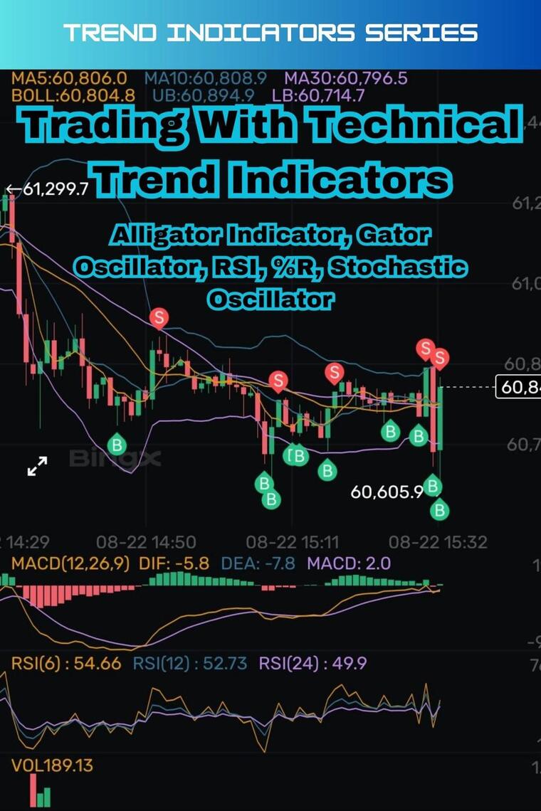 Trading With Technical Trend Indicators: Alligator Indicator, Gator ...
