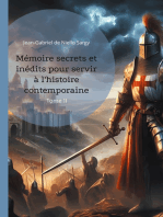 Mémoire secrets et inédits pour servir à l'histoire contemporaine: Tome II