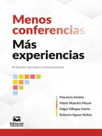 Menos conferencias, más experiencias: Diseño educativo conversacional