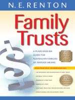 Family Trusts: A Plain English Guide for Australian Families of Average Means