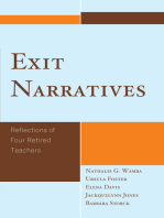 Exit Narratives: Reflections of Four Retired Teachers