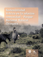 Sostenibilidad hídrica en la relación comunidad: Parque Nacional Natural Chingaza