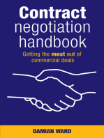Contract Negotiation Handbook: Getting the Most Out of Commercial Deals