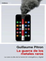 La guerra de los metales raros: La cara oculta de la transición energética y digital
