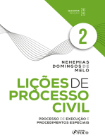 Lições de Processo Civil - Volume 2 - 4 Ed - 2025: Processo de Execução e Procedimentos Especiais