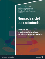 Nómadas del conocimiento: Análisis de prácticas disruptivas en educación secundaria