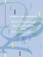 Vom Stemmen der Gewichte: News and Letters