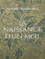 La naissance d'un mot