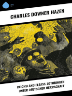 Reichsland Elsaß-Lothringen unter deutscher Herrschaft