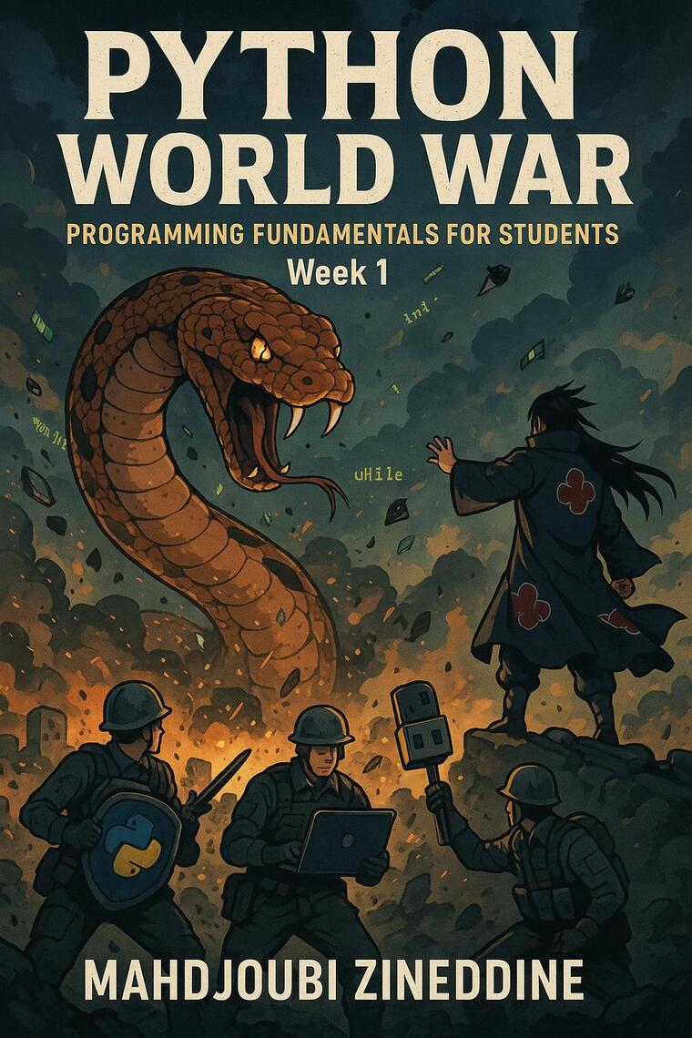 Python World War : Programming Fundamentals For Students by Mahdjoubi ...