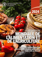 La Situation mondiale de l’alimentation et de l’agriculture 2024: Pour une transformation des systèmes agroalimentaires axée sur la valeur