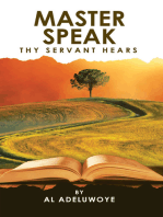 Master Speak Thy Servant Hears: A Personal Daily Planner with God