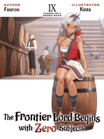 The Frontier Lord Begins with Zero Subjects: Volume 9