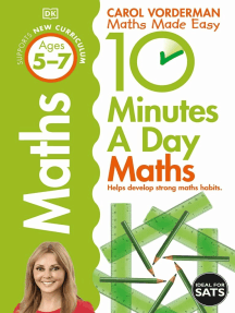 10 Minutes A Day Maths, Ages 5-7 (Key Stage 1) by Carol Vorderman ...