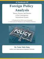 A Textbook Of Foreign Policy Analysis
