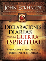 Declaraciones Diarias Para la Guerra Espiritual