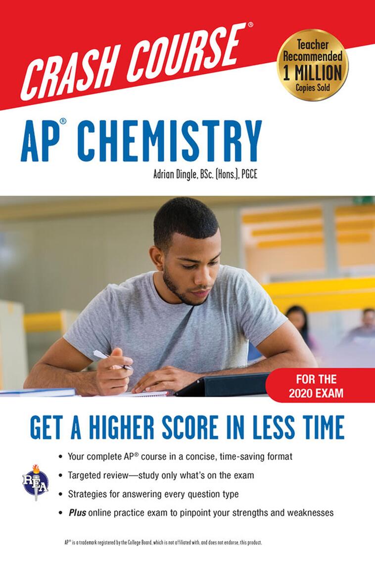 AP® Chemistry Crash Course, Book + Online by Adrian Dingle, Derrick C ...