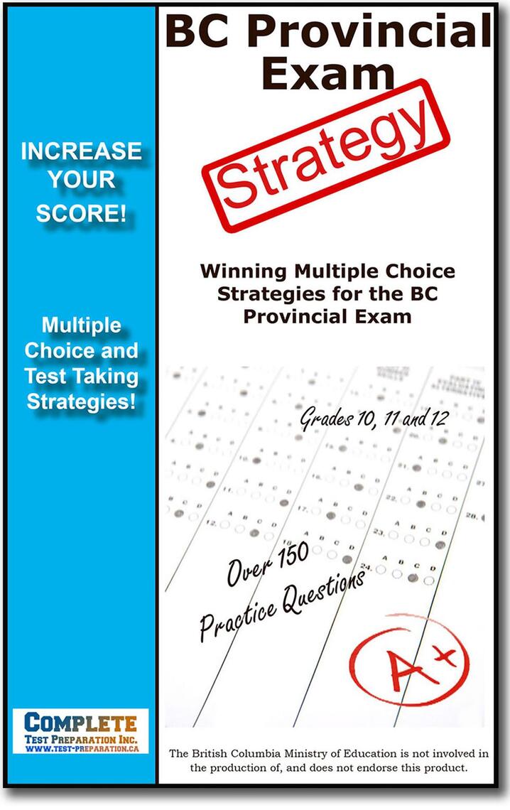 BC Provincial Test :Strategy by Complete Test Preparation Inc. (Ebook ...