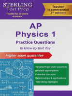 AP Physics 1 Practice Questions