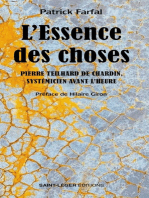 L’Essence des choses: Pierre Teilhard de Chardin, systémicien avant l'heure