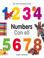 My First Bilingual Book–Numbers (English–Vietnamese)