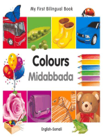 My First Bilingual Book–Colours (English–Somali)