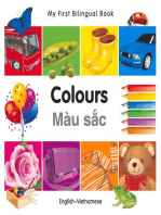 My First Bilingual Book–Colours (English–Vietnamese)