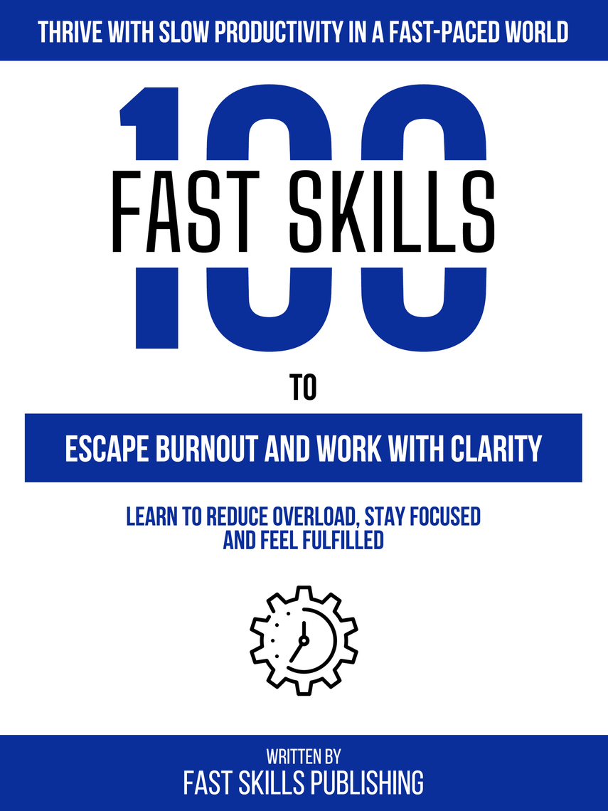 Thrive With Slow Productivity In A Fast-Paced World by Fast Skills ...