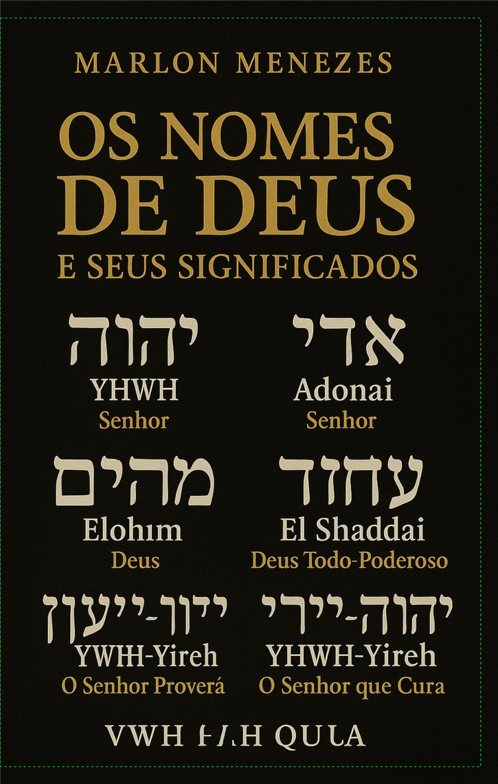 Os nomes de Deus e os seus significados por Marlon Menezes (Ebook ...