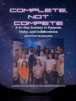 COMPLETE, NOT COMPETE - A 40-Day Journey to Purpose, Unity, and Collaboration - FRENCH EDITION - édition française