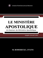 Le Ministère Apostolique: Un Examen du Ministère Apostolique