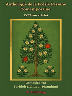 Anthologie De La Poésie Persane Contemporaine: (XXeme siecle)