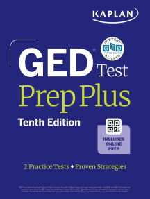 GED Test Prep Plus, Tenth Edition (2026): Includes a Diagnostic Pretest, 2 Full Length Practice Tests, 1000+ Practice Questions, and 60+ Online Videos