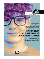 Le passage à la vie adulte des jeunes LGBTQ+: Perspectives intersectionnelles