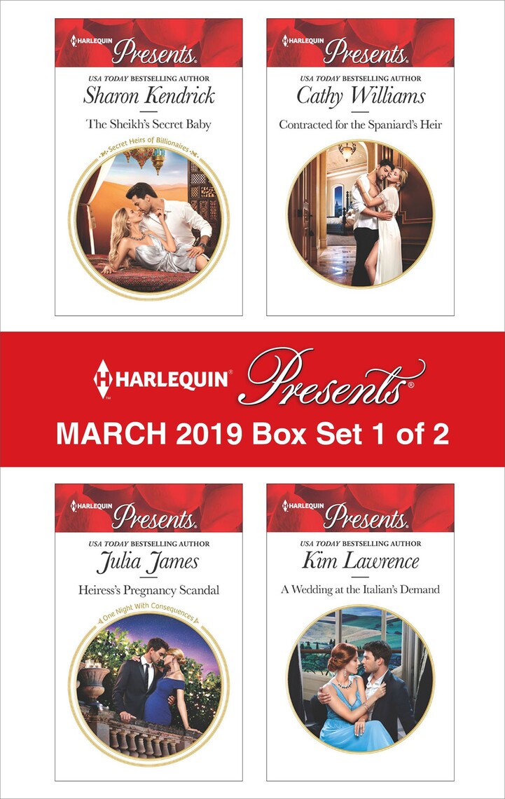 Harlequin Presents - March 2019 - Box Set 1 of 2 by Sharon Kendrick ...