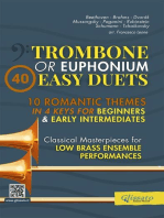 40 Easy Duets for Trombone or Euphonium (Bass Clef)