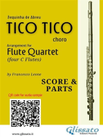 Flute Quartet (score & parts) - Tico Tico