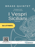 I Vespri Siciliani - Brass Quintet (parts): Overture