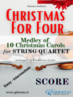 String Quartet Medley "Christmas for four" (Score)