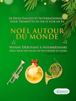 Noël autour du monde - 26 Duos Faciles et Internationaux pour Trompette en Sib et Cor en Fa