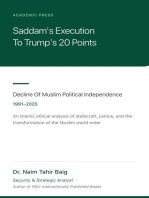 Saddam's Execution to Trump's 20 Points