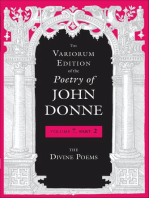 The Variorum Edition of the Poetry of John Donne, Volume 7, Part 2: The Divine Poems