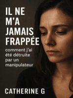 Il ne m’a jamais frappée : comment j’ai été détruite par un manipulateur